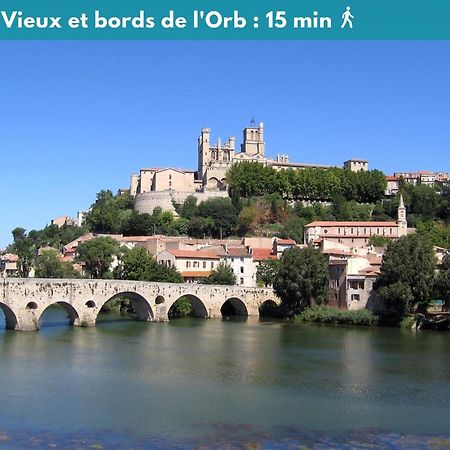 Charmant Studio Climatise 'Alma 1' - Beziers Centre - Wifi Fibre - Netflix Apartment Ngoại thất bức ảnh